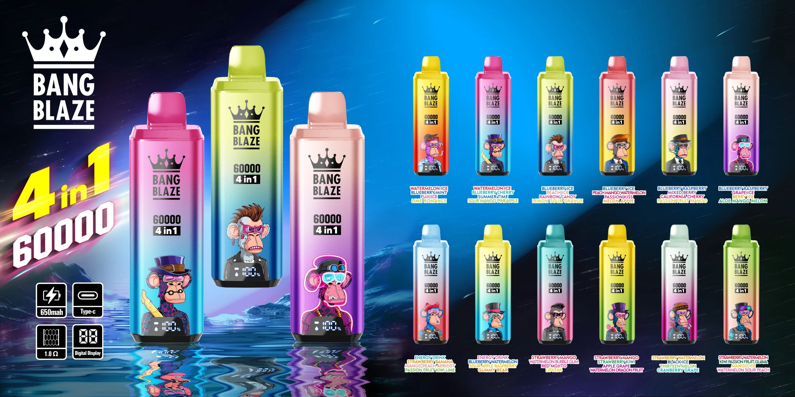 Bang Blaze 60K — 4-in-1 Einweg Vape mit 60.000 Zügen | Versand aus Deutschland 13 Bang Blaze 60K — 4 in 1 Einweg Vape mit 60.000 Zuegen Versand aus Deutschland NexPuffEU 13 scaled
