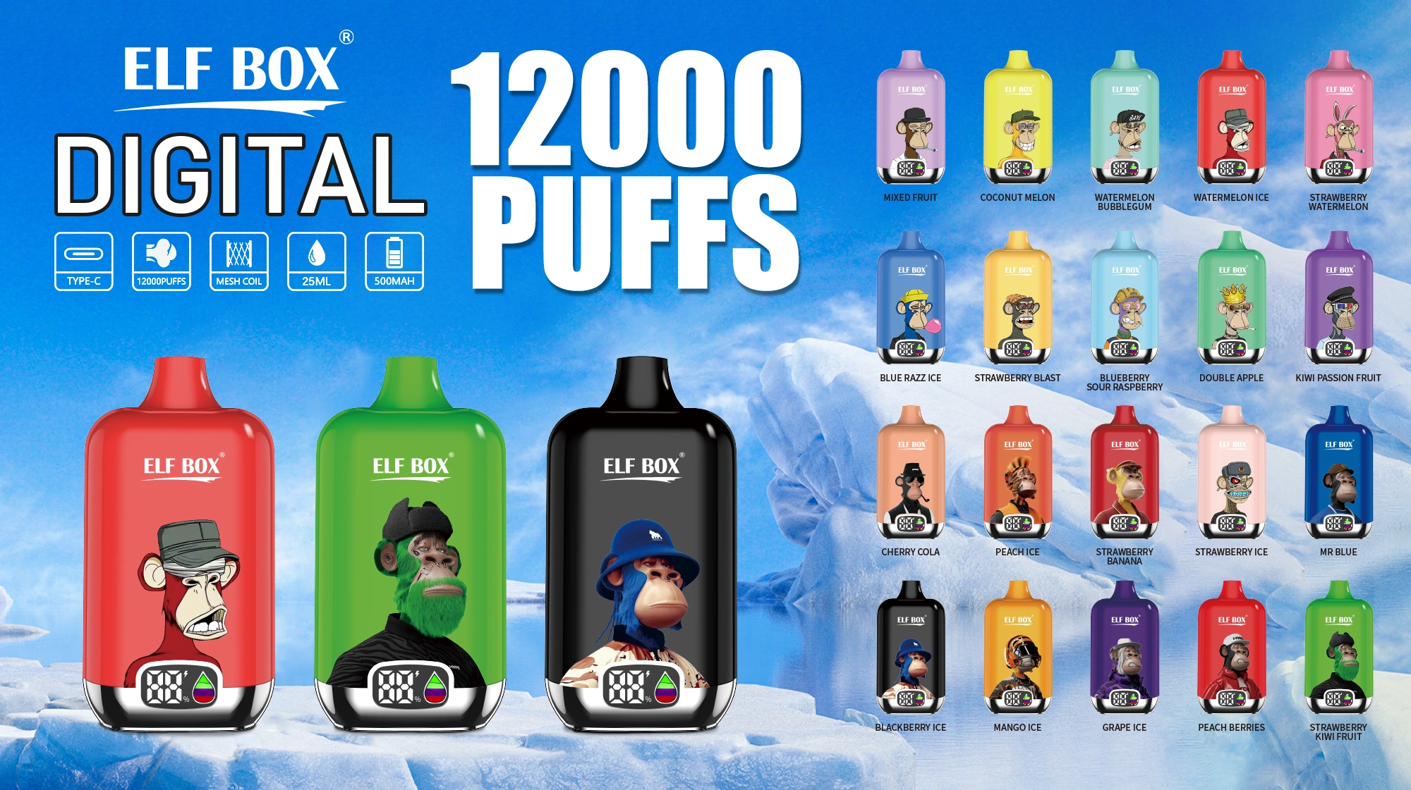 ELF BOX Digital 12.000 Züge kaufen | Versand aus Deutschland 18 ELF BOX Digital 12.000 Zuege kaufen Versand aus Deutschland NexPuffEU 14