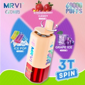 MRVI GROWING 60K — 3-in-1 Einweg Vape mit SPIN-Drehmechanismus & 60.000 Zügen | Versand aus Deutschland