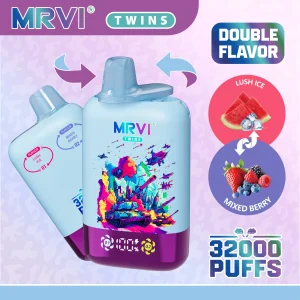 MRVI TWINS 32K — 2-in-1 Einweg Vape mit 32.000 Zügen, kompakt & ohne Display | Versand aus Deutschland