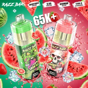 Razz Bar 65K+ — Einweg Vape mit 65.000 Zügen | Versand aus Deutschland