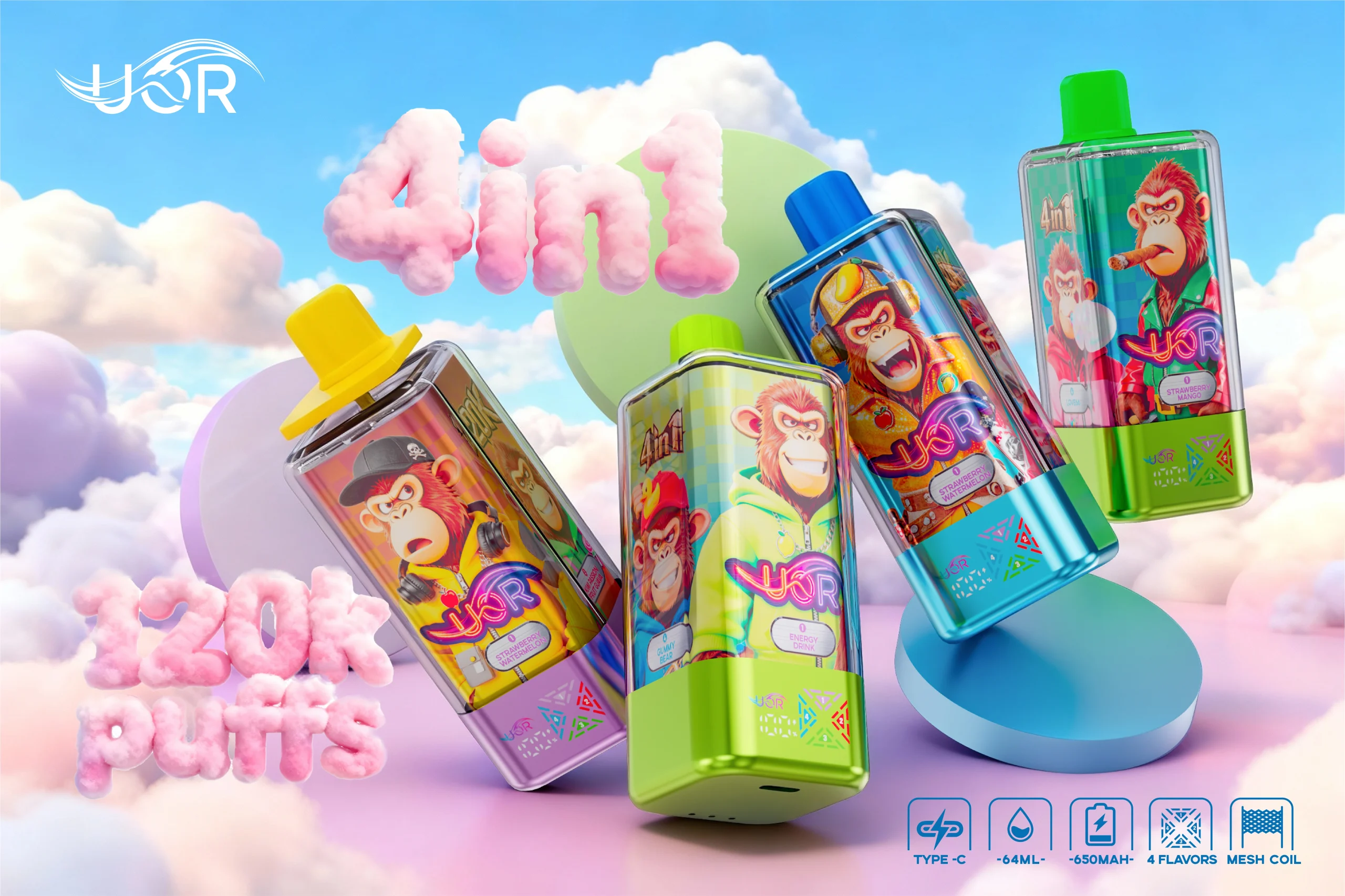 UOR 120K 4-in-1 — Einweg Vape mit 120.000 Zügen & 4 Geschmäcken | Versand aus Deutschland 21 UOR 120K 4 in 1 — Einweg Vape mit 120.000 Zuegen 4 Geschmaecken Versand aus Deutschland NexPuffEU 3 scaled