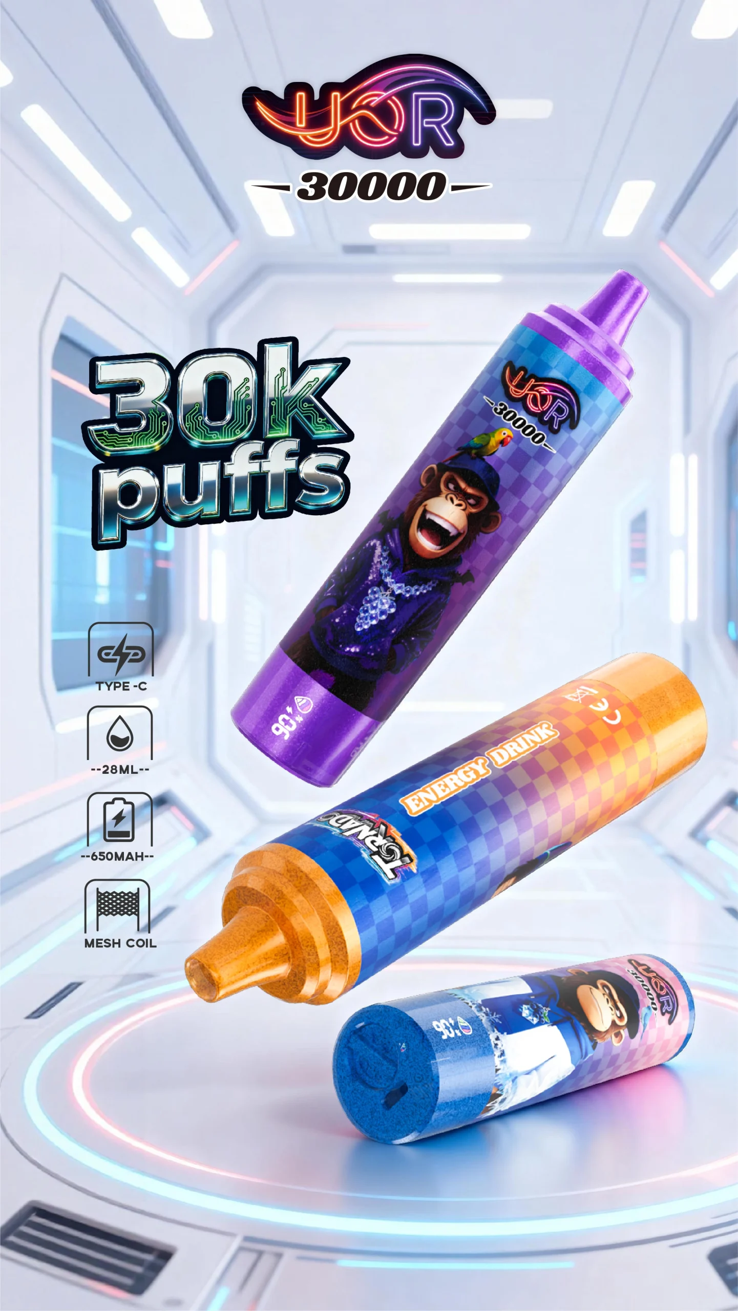 UOR Tornado 30K — Einweg Vape mit LED-Display & 30.000 Zügen | tornado vape | Versand aus Deutschland 12 UOR Tornado 30K — Einweg Vape mit LED Display 30.000 Zuegen tornado vape Versand aus Deutschland NexPuffEU 13 scaled