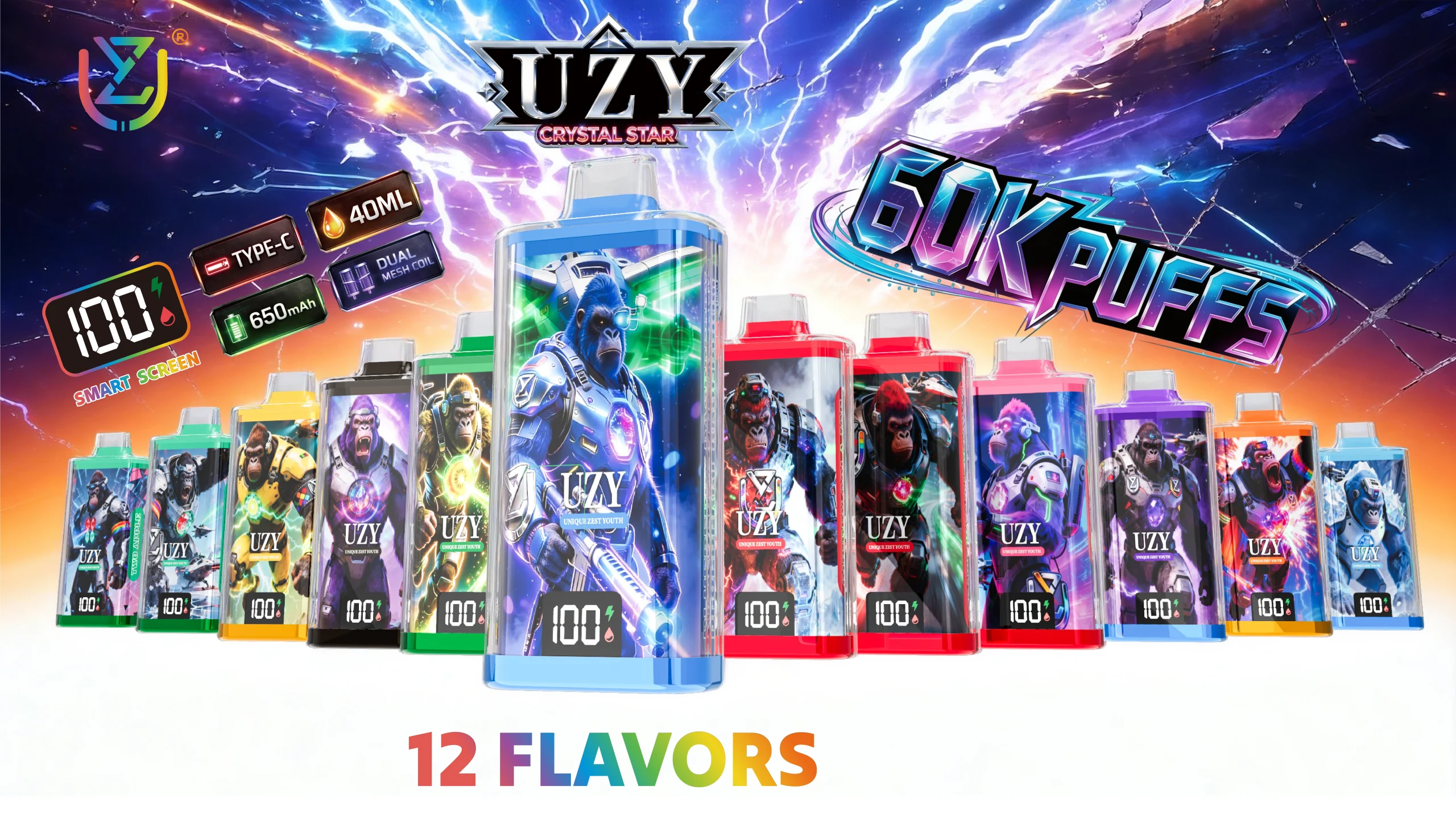 UZY Crystal Star 60K — Einweg Vape für Puristen | Ein Geschmack, perfekt gemacht | Versand aus Deutschland 13 UZY Crystal Star 60K — Einweg Vape fuer Puristen Ein Geschmack perfekt gemacht Versand aus Deutschland NexPuffEU 13 scaled