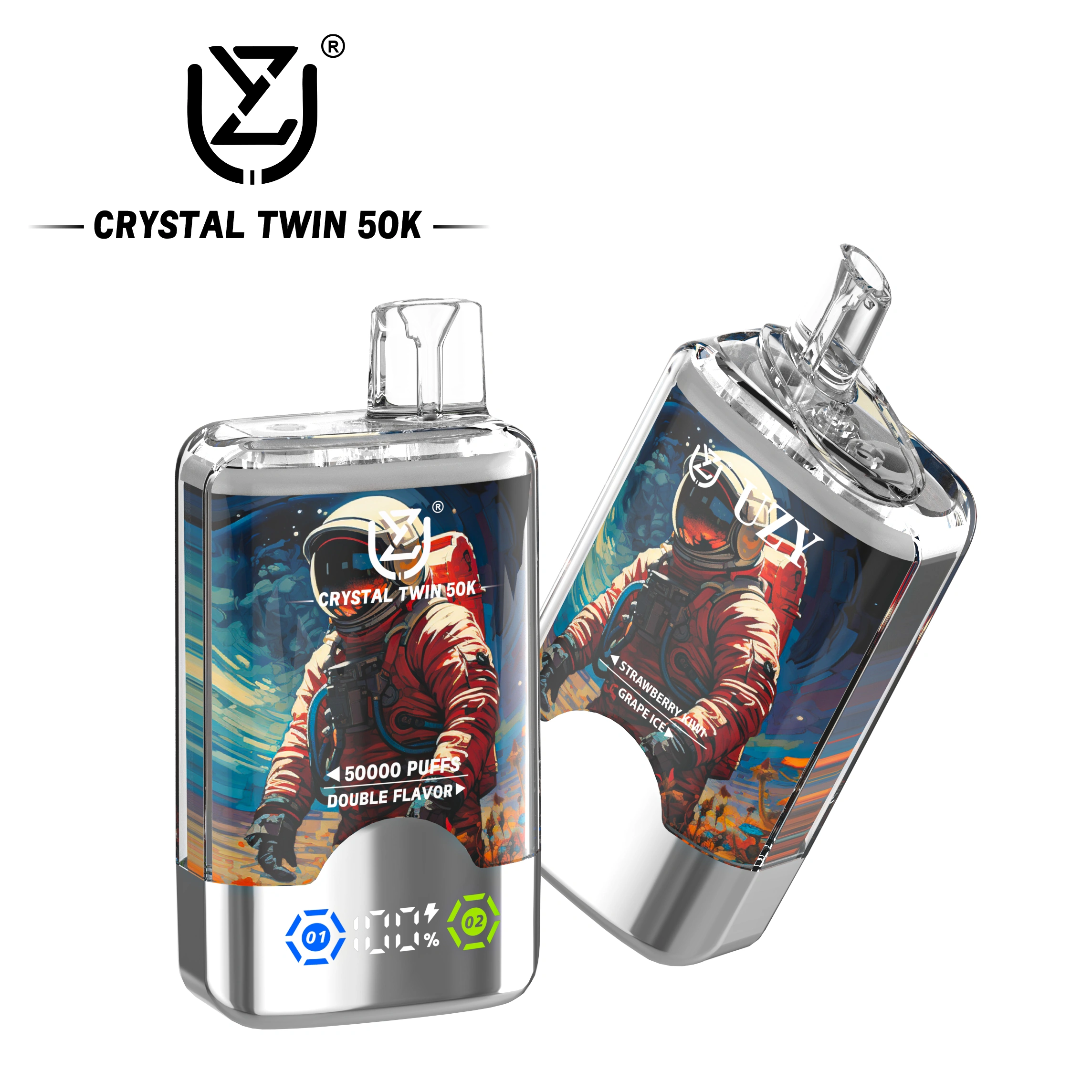 UZY Crystal Twin 50K 2-in-1 — Einweg Vape für Tag & Nacht | Zwei Sorten, ein Gerät | Versand aus Deutschland 10 UZY Crystal Twin 50K 2-in-1 — Einweg Vape für Tag & Nacht | Zwei Sorten, ein Gerät | Versand aus Deutschland – Bild 10