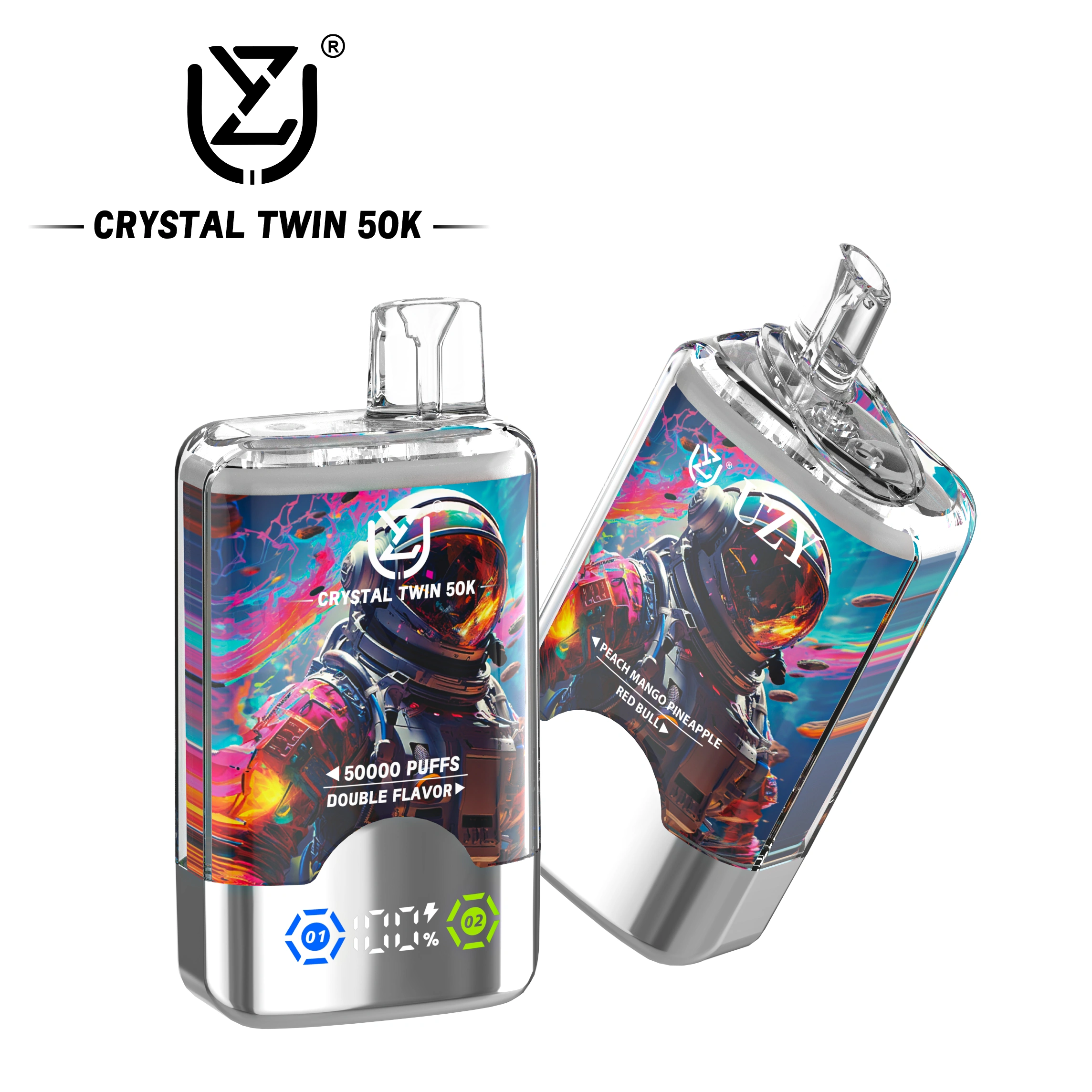 UZY Crystal Twin 50K 2-in-1 — Einweg Vape für Tag & Nacht | Zwei Sorten, ein Gerät | Versand aus Deutschland 8 UZY Crystal Twin 50K 2-in-1 — Einweg Vape für Tag & Nacht | Zwei Sorten, ein Gerät | Versand aus Deutschland – Bild 8