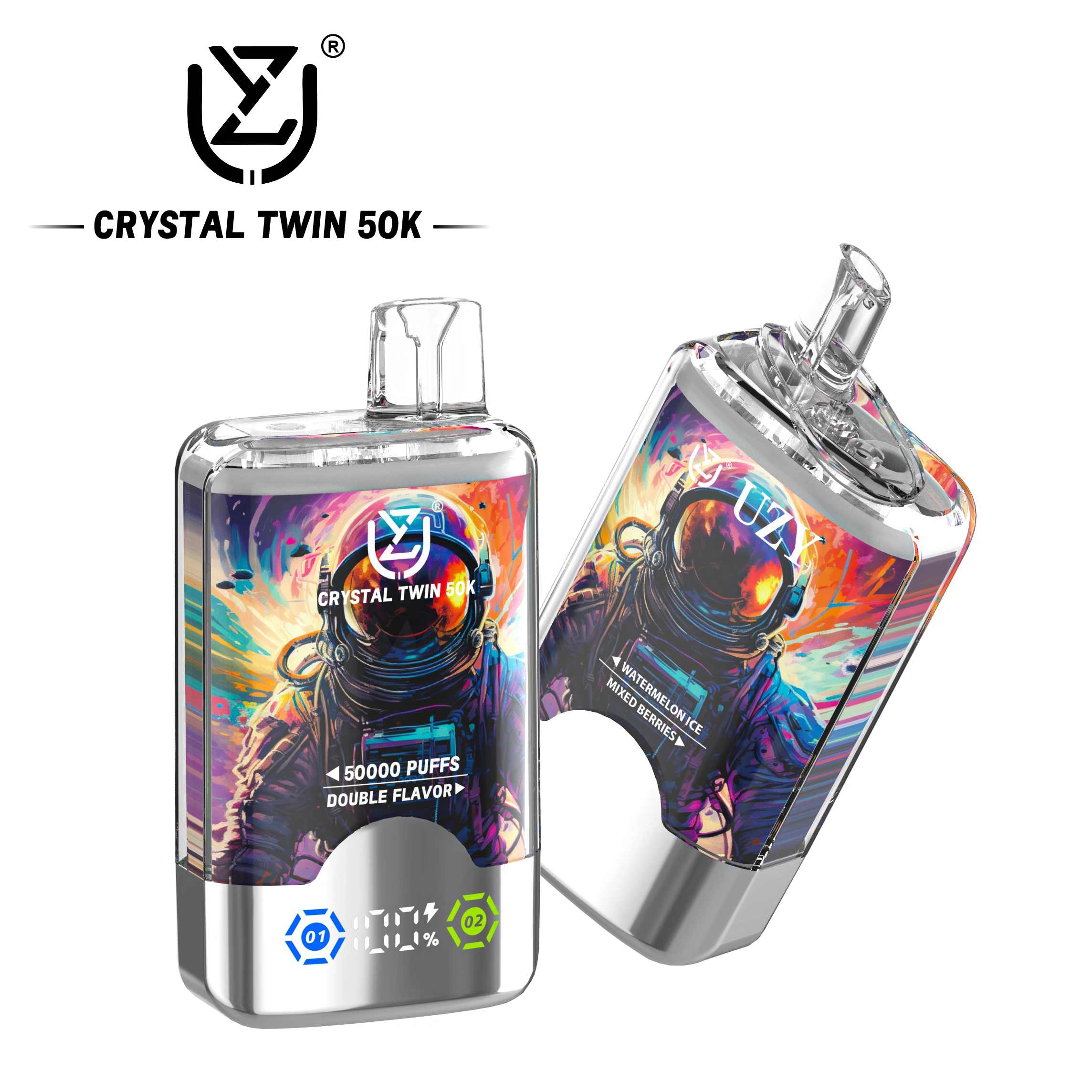 UZY Crystal Twin 50K 2-in-1 — Einweg Vape für Tag & Nacht | Zwei Sorten, ein Gerät | Versand aus Deutschland 7 UZY Crystal Twin 50K 2-in-1 — Einweg Vape für Tag & Nacht | Zwei Sorten, ein Gerät | Versand aus Deutschland – Bild 7