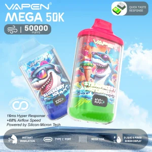 VAPEN MEGA — Einweg E-Zigarette mit 50.000 Zügen | Versand aus Deutschland