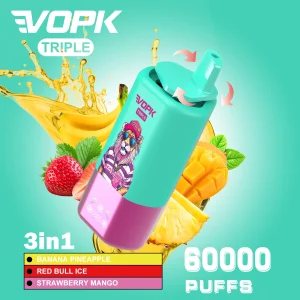 VOPK Triple 60000 Puffs — Drei Aromen, ein Gerät, dein Festival-Begleiter