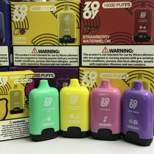 ZOOY Rainbow 16000 — Bunter Einweg Vape mit 12 Geschmacksrichtungen | 16.000 Züge | Versand aus Deutschland